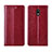 Coque Portefeuille Livre Cuir Etui Clapet L03 pour Nokia 1.3 Rouge