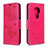 Coque Portefeuille Livre Cuir Etui Clapet L03 pour Nokia 6.2 Rose Rouge