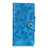 Coque Portefeuille Livre Cuir Etui Clapet L03 pour OnePlus 7T Bleu