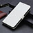 Coque Portefeuille Livre Cuir Etui Clapet L03 pour Oppo A11s Blanc