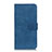 Coque Portefeuille Livre Cuir Etui Clapet L03 pour Oppo F17 Pro Bleu