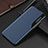 Coque Portefeuille Livre Cuir Etui Clapet L03 pour Oppo Reno8 Pro+ Plus 5G Bleu