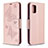 Coque Portefeuille Livre Cuir Etui Clapet L03 pour Samsung Galaxy A31 Or Rose