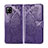 Coque Portefeuille Livre Cuir Etui Clapet L03 pour Samsung Galaxy A42 5G Violet