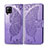 Coque Portefeuille Livre Cuir Etui Clapet L03 pour Samsung Galaxy A42 5G Violet Clair