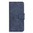 Coque Portefeuille Livre Cuir Etui Clapet L03 pour Samsung Galaxy M01 Core Bleu