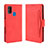 Coque Portefeuille Livre Cuir Etui Clapet L03 pour Samsung Galaxy M21 Rouge