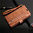 Coque Portefeuille Livre Cuir Etui Clapet L03 pour Samsung Galaxy S20 Ultra 5G Marron