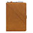 Coque Portefeuille Livre Cuir Etui Clapet L03 pour Samsung Galaxy Tab S5e 4G 10.5 SM-T725 Orange