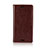 Coque Portefeuille Livre Cuir Etui Clapet L03 pour Sony Xperia XZ1 Compact Marron