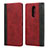 Coque Portefeuille Livre Cuir Etui Clapet L03 pour Sony Xperia XZ4 Rouge