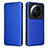 Coque Portefeuille Livre Cuir Etui Clapet L03 pour Xiaomi Mi 12 Ultra 5G Bleu