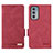 Coque Portefeuille Livre Cuir Etui Clapet L03Z pour Motorola Moto Edge 20 5G Rouge