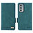 Coque Portefeuille Livre Cuir Etui Clapet L03Z pour Motorola Moto Edge 20 5G Vert