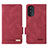 Coque Portefeuille Livre Cuir Etui Clapet L03Z pour Motorola MOTO G52 Rouge