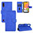 Coque Portefeuille Livre Cuir Etui Clapet L03Z pour Samsung Galaxy A01 SM-A015 Bleu