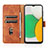 Coque Portefeuille Livre Cuir Etui Clapet L03Z pour Samsung Galaxy A03 Core Petit