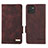 Coque Portefeuille Livre Cuir Etui Clapet L03Z pour Samsung Galaxy A03 Marron