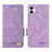 Coque Portefeuille Livre Cuir Etui Clapet L03Z pour Samsung Galaxy A04E Violet