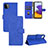 Coque Portefeuille Livre Cuir Etui Clapet L03Z pour Samsung Galaxy A22 5G Bleu