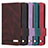 Coque Portefeuille Livre Cuir Etui Clapet L03Z pour Samsung Galaxy S21 FE 5G Petit