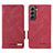 Coque Portefeuille Livre Cuir Etui Clapet L03Z pour Samsung Galaxy S22 5G Rouge