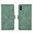 Coque Portefeuille Livre Cuir Etui Clapet L03Z pour Xiaomi Redmi 9A Vert