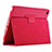 Coque Portefeuille Livre Cuir Etui Clapet L04 pour Apple iPad 10.2 (2019) Rouge