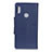 Coque Portefeuille Livre Cuir Etui Clapet L04 pour BQ Vsmart Active 1 Bleu