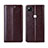 Coque Portefeuille Livre Cuir Etui Clapet L04 pour Google Pixel 4a Marron