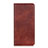 Coque Portefeuille Livre Cuir Etui Clapet L04 pour HTC Desire 19 Plus Marron