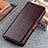 Coque Portefeuille Livre Cuir Etui Clapet L04 pour Huawei Nova 8 SE 5G Marron