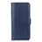 Coque Portefeuille Livre Cuir Etui Clapet L04 pour Huawei Y7p Bleu
