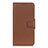 Coque Portefeuille Livre Cuir Etui Clapet L04 pour LG Velvet 4G Marron