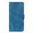 Coque Portefeuille Livre Cuir Etui Clapet L04 pour Oppo A11s Bleu