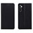 Coque Portefeuille Livre Cuir Etui Clapet L04 pour Realme X2 Noir