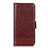 Coque Portefeuille Livre Cuir Etui Clapet L04 pour Sony Xperia 5 II Marron