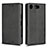 Coque Portefeuille Livre Cuir Etui Clapet L04 pour Sony Xperia XZ1 Compact Noir