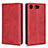 Coque Portefeuille Livre Cuir Etui Clapet L04 pour Sony Xperia XZ1 Compact Rouge