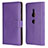 Coque Portefeuille Livre Cuir Etui Clapet L04 pour Sony Xperia XZ2 Violet