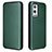 Coque Portefeuille Livre Cuir Etui Clapet L04Z pour OnePlus 9 Pro 5G Vert