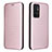 Coque Portefeuille Livre Cuir Etui Clapet L04Z pour OnePlus 9RT 5G Or Rose