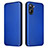 Coque Portefeuille Livre Cuir Etui Clapet L04Z pour Realme 10 Pro 5G Bleu