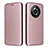 Coque Portefeuille Livre Cuir Etui Clapet L04Z pour Realme 11 Pro 5G Or Rose