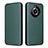 Coque Portefeuille Livre Cuir Etui Clapet L04Z pour Realme 11 Pro 5G Vert