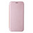 Coque Portefeuille Livre Cuir Etui Clapet L04Z pour Realme 7i RMX2193 Or Rose