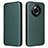 Coque Portefeuille Livre Cuir Etui Clapet L04Z pour Realme Narzo 60 5G Vert