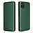 Coque Portefeuille Livre Cuir Etui Clapet L04Z pour Samsung Galaxy A12 5G Vert