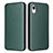 Coque Portefeuille Livre Cuir Etui Clapet L04Z pour Samsung Galaxy A23 5G SC-56C Vert