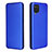 Coque Portefeuille Livre Cuir Etui Clapet L04Z pour Samsung Galaxy F12 Bleu